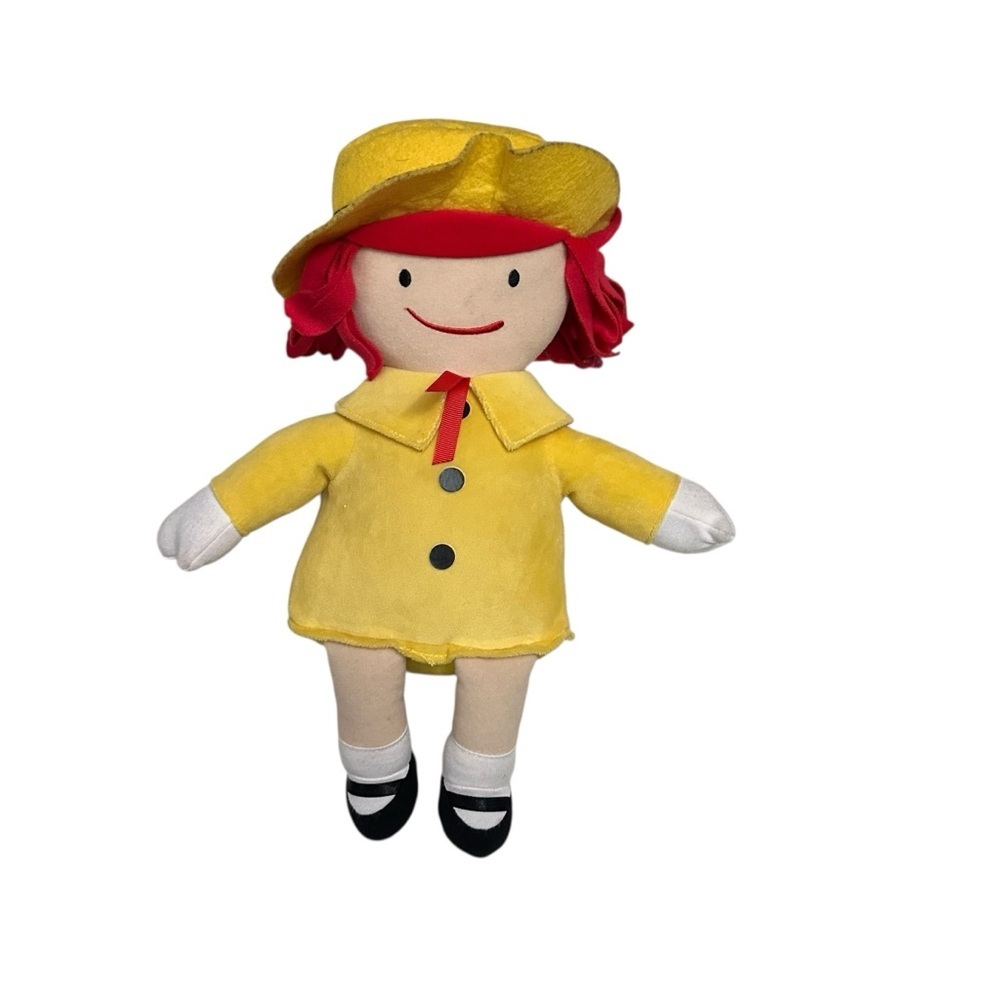 Kohl's Madeline Yellow and Red Stuffed Doll